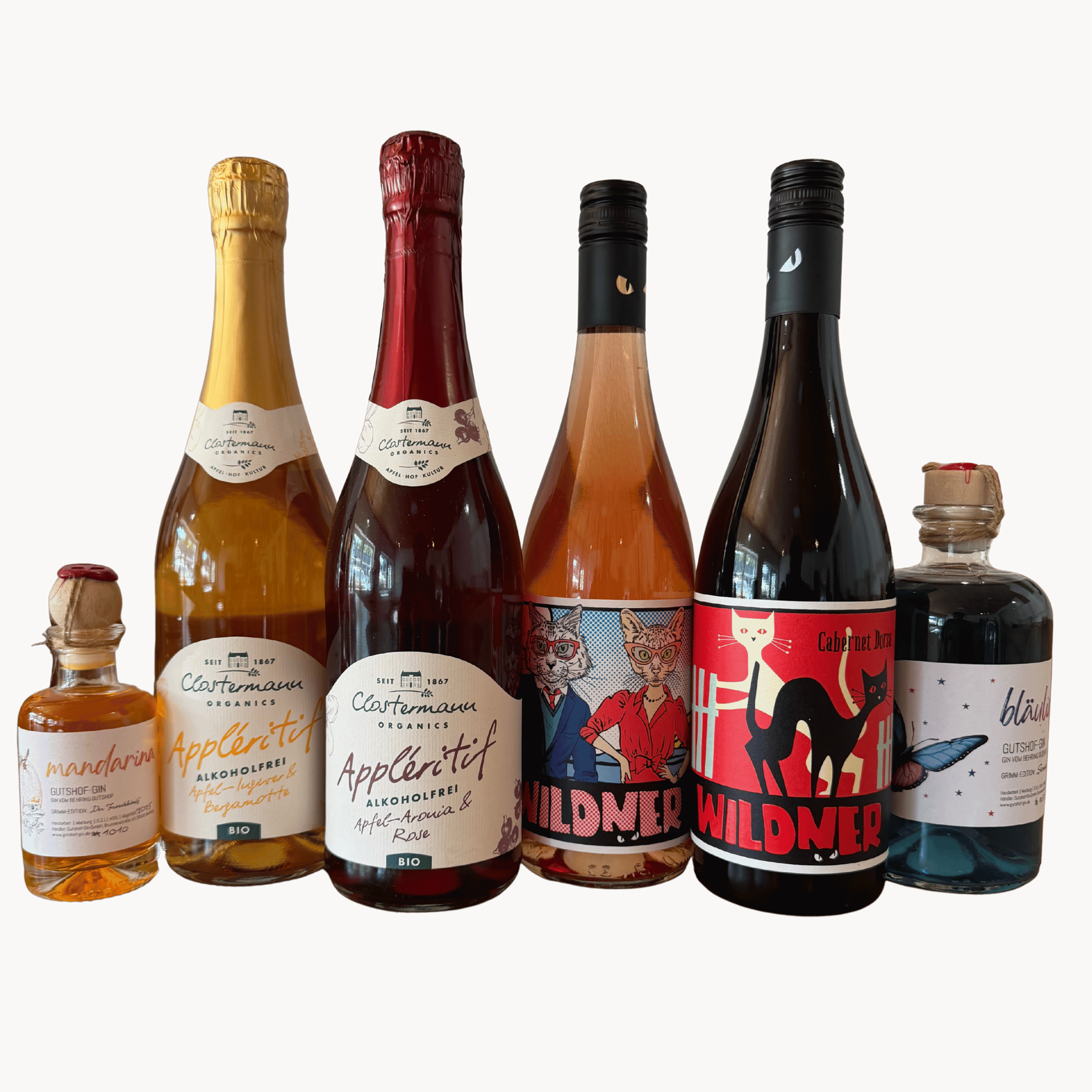 Premium Genuss-Set – Gin, Appléritif & Wein