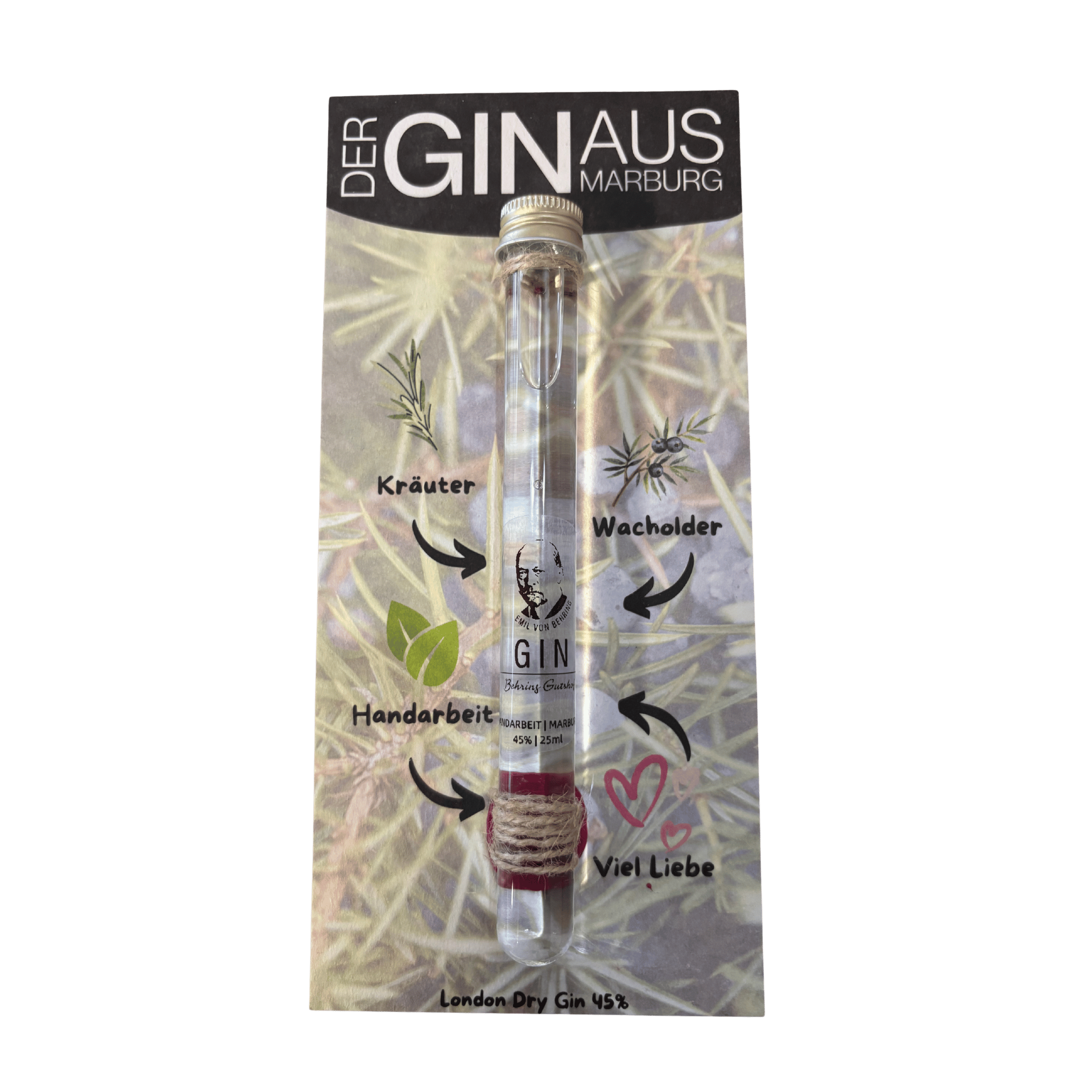 Gutshof Gin im Reagenzglas – 20 ml